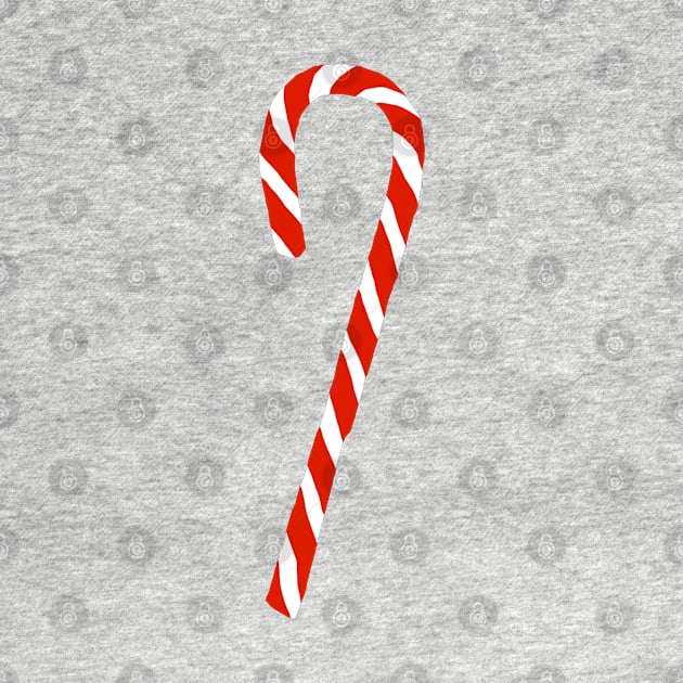 Christmas Candy Cane by ellenhenryart